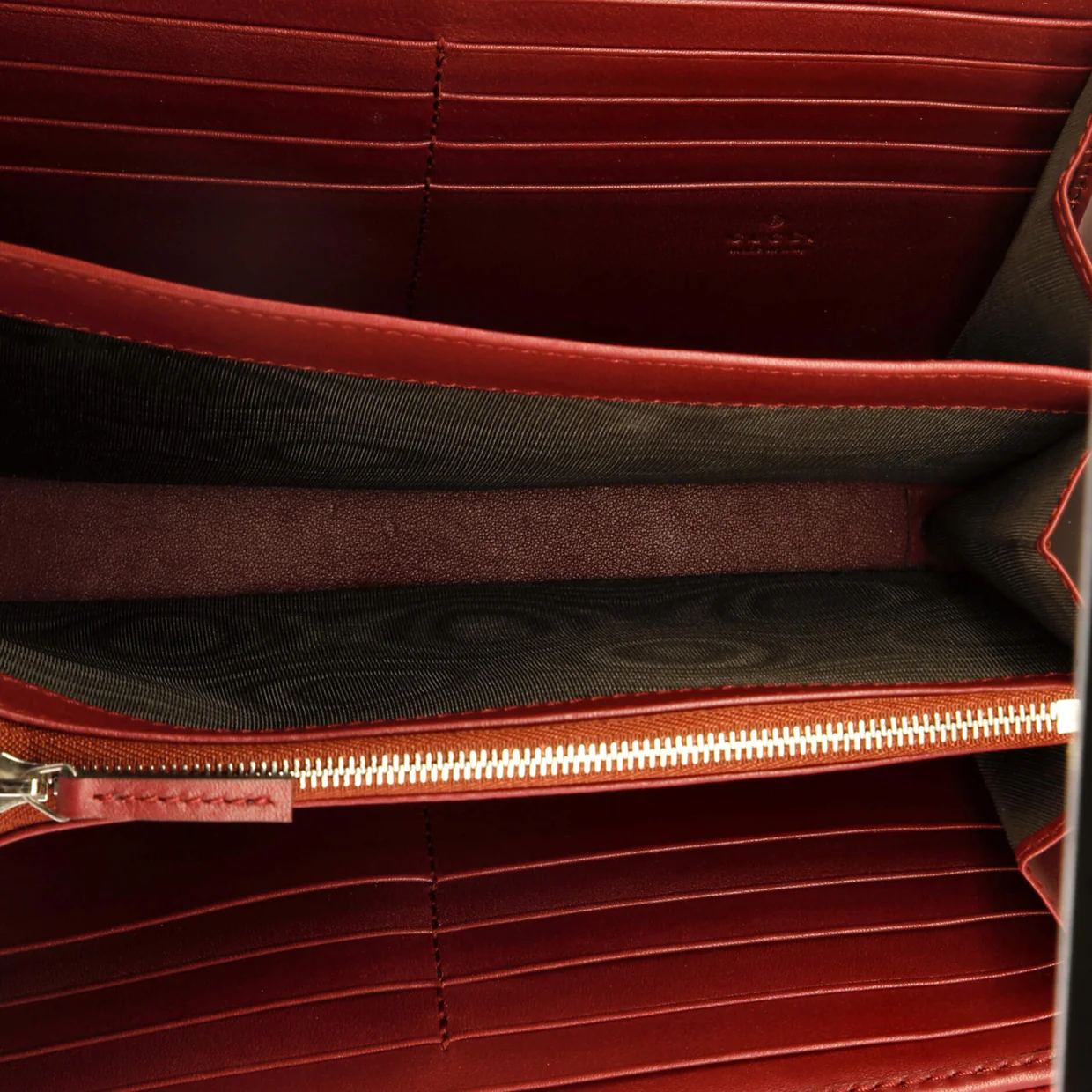 Dionysus Chain Wallet GG Velvet Small - Deep Luxury