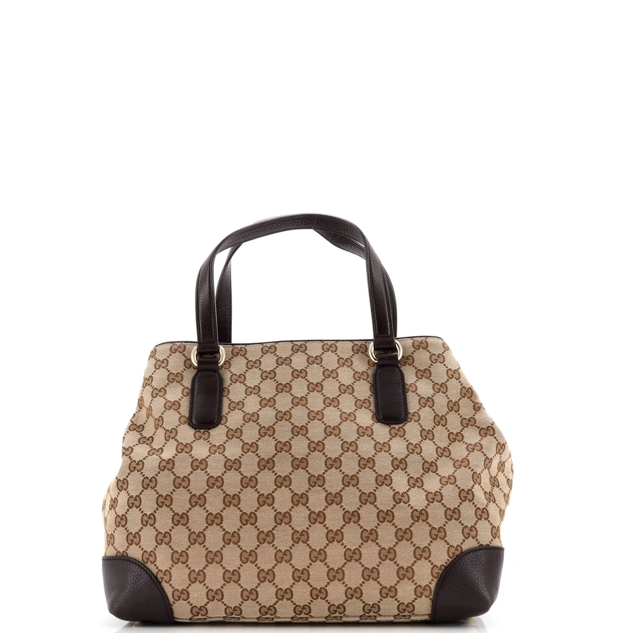 Dressage Tote GG Canvas and Leather Medium - Deep Luxury