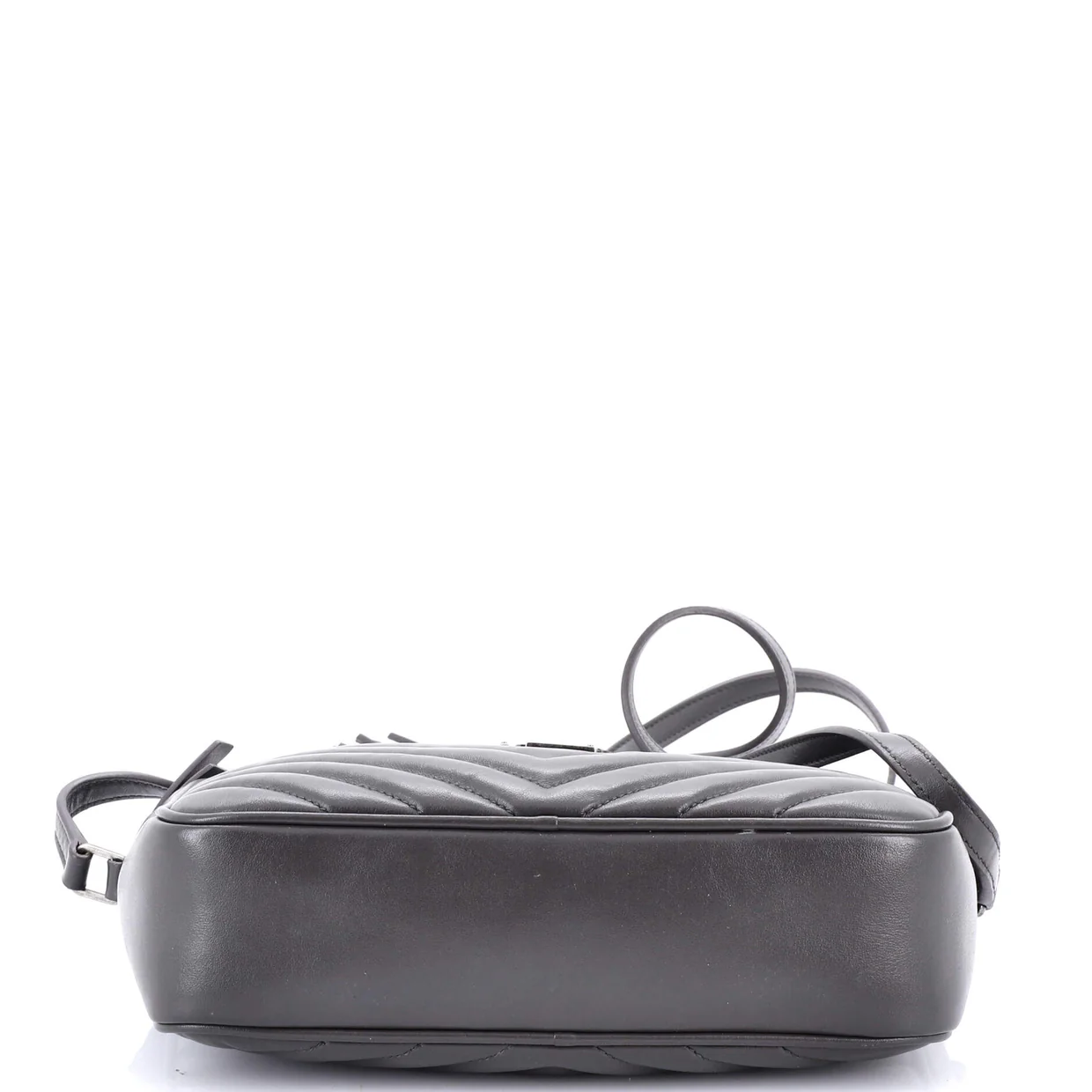 Lou Camera Bag Matelasse Chevron Leather Small - Deep Luxury