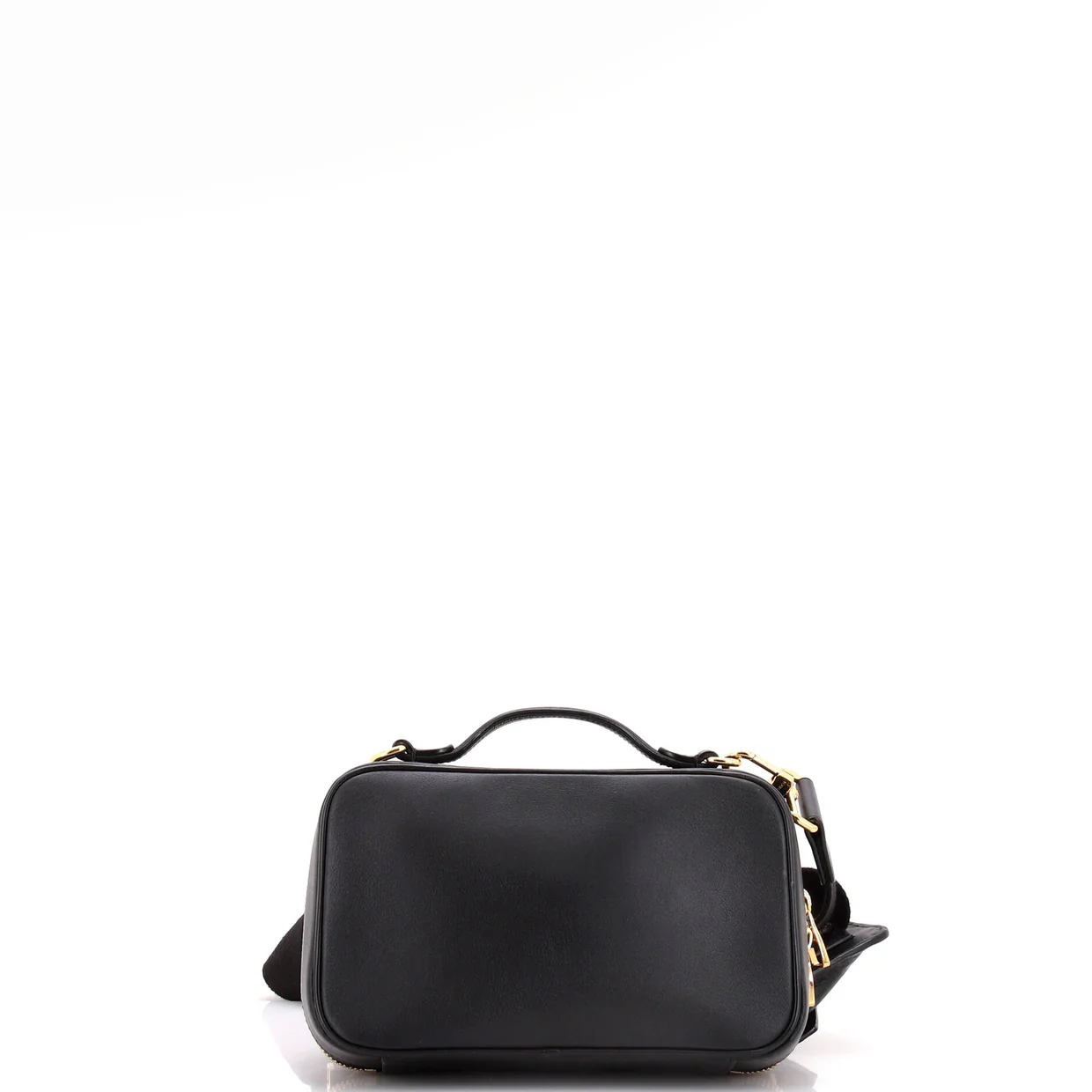 Utility Crossbody Bag Calfskin with Embossed Monogram Detail - Deep Luxury