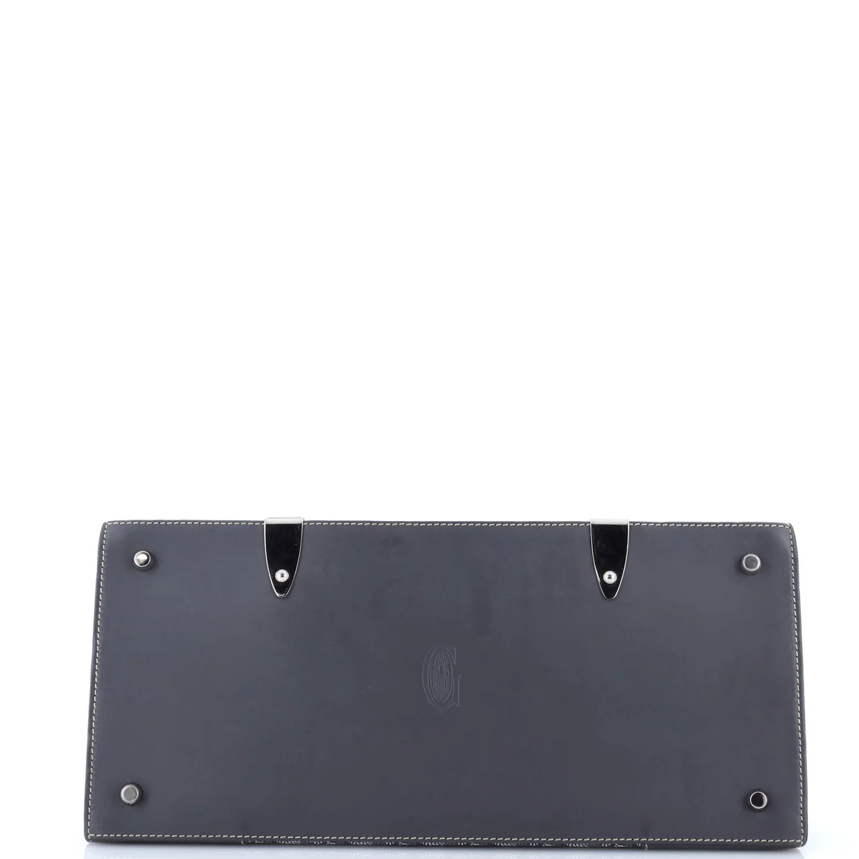 Saigon Top Handle Bag Coated Canvas with Leather MM - Deep Luxury