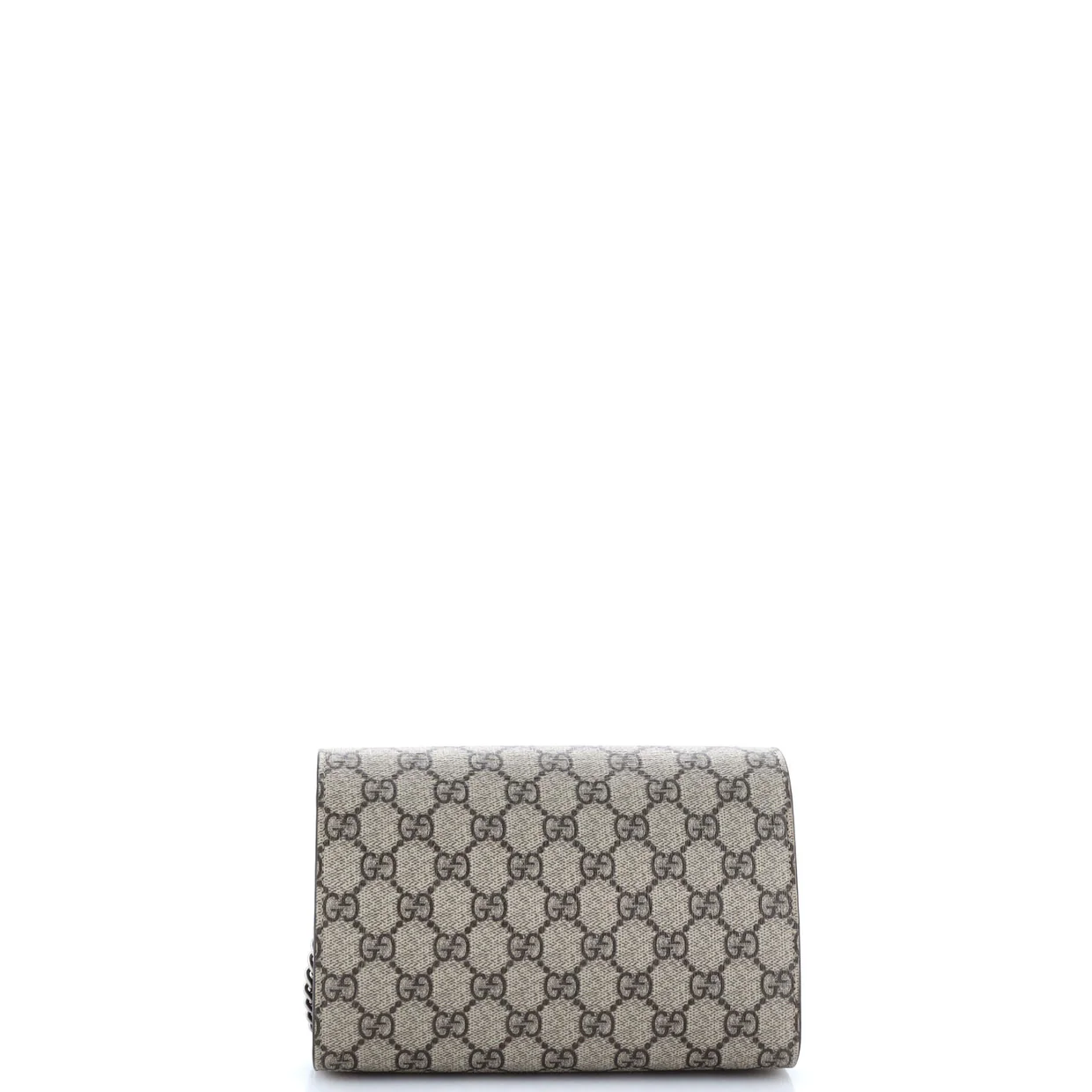Dionysus Chain Wallet GG Coated Canvas Small - Deep Luxury