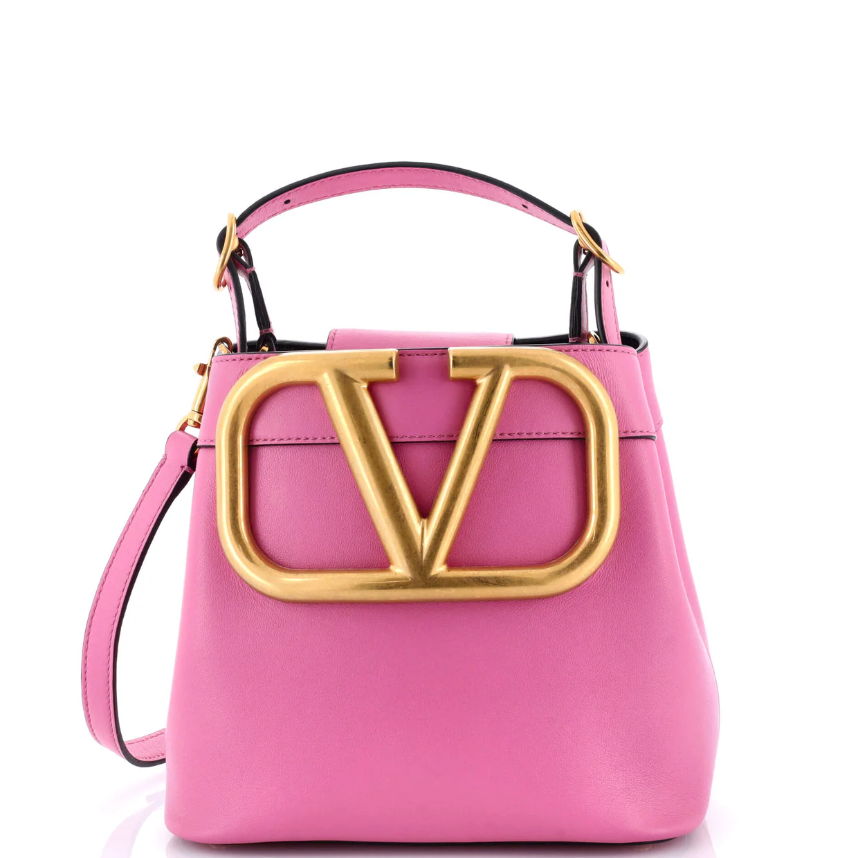 SuperVee Bucket Crossbody Bag Leather Mini - Deep Luxury