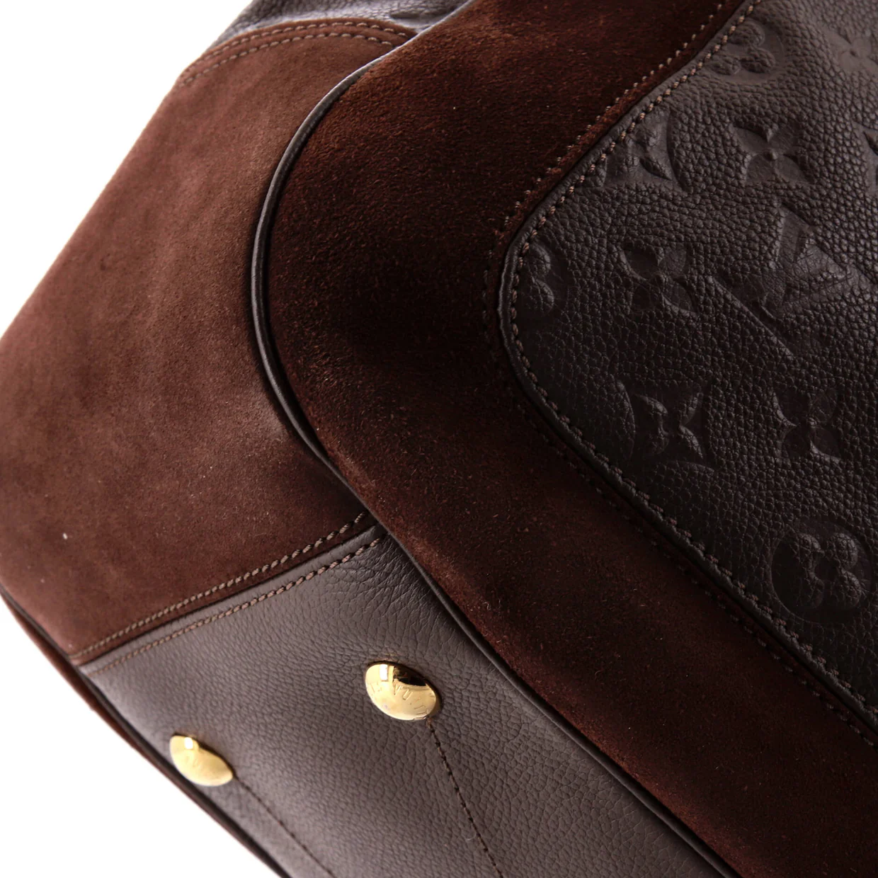 Artsy Handbag Monogram Empreinte Leather MM - Deep Luxury