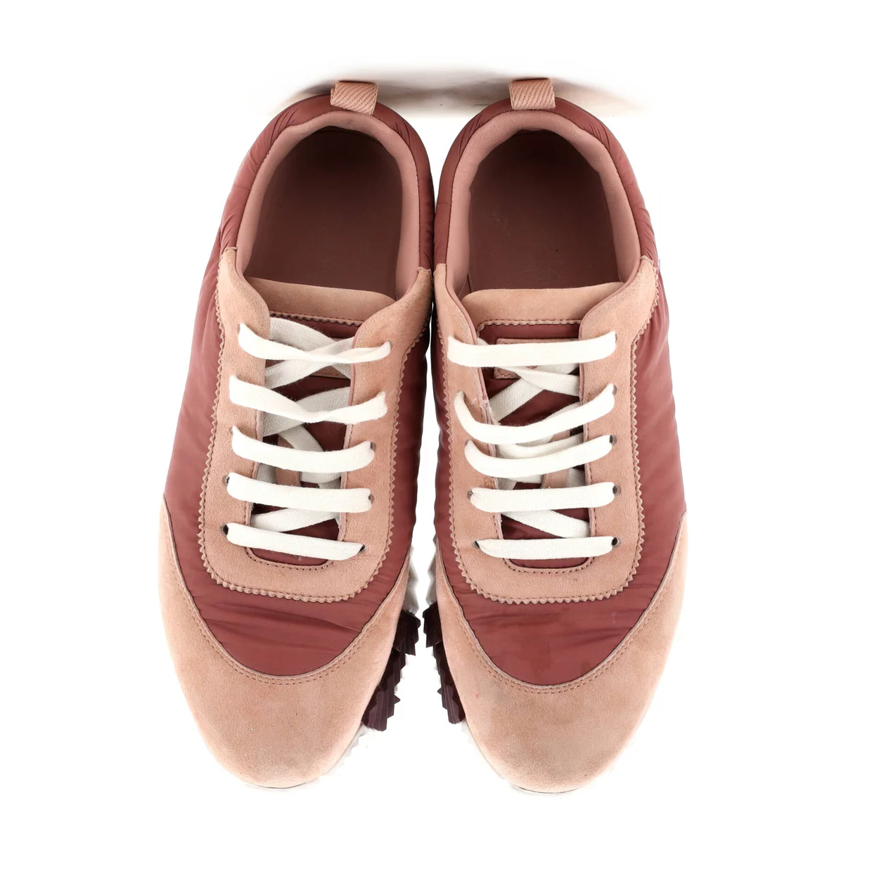 Women's Bouncing Sneakers Fabric and Suede - Deep Luxury