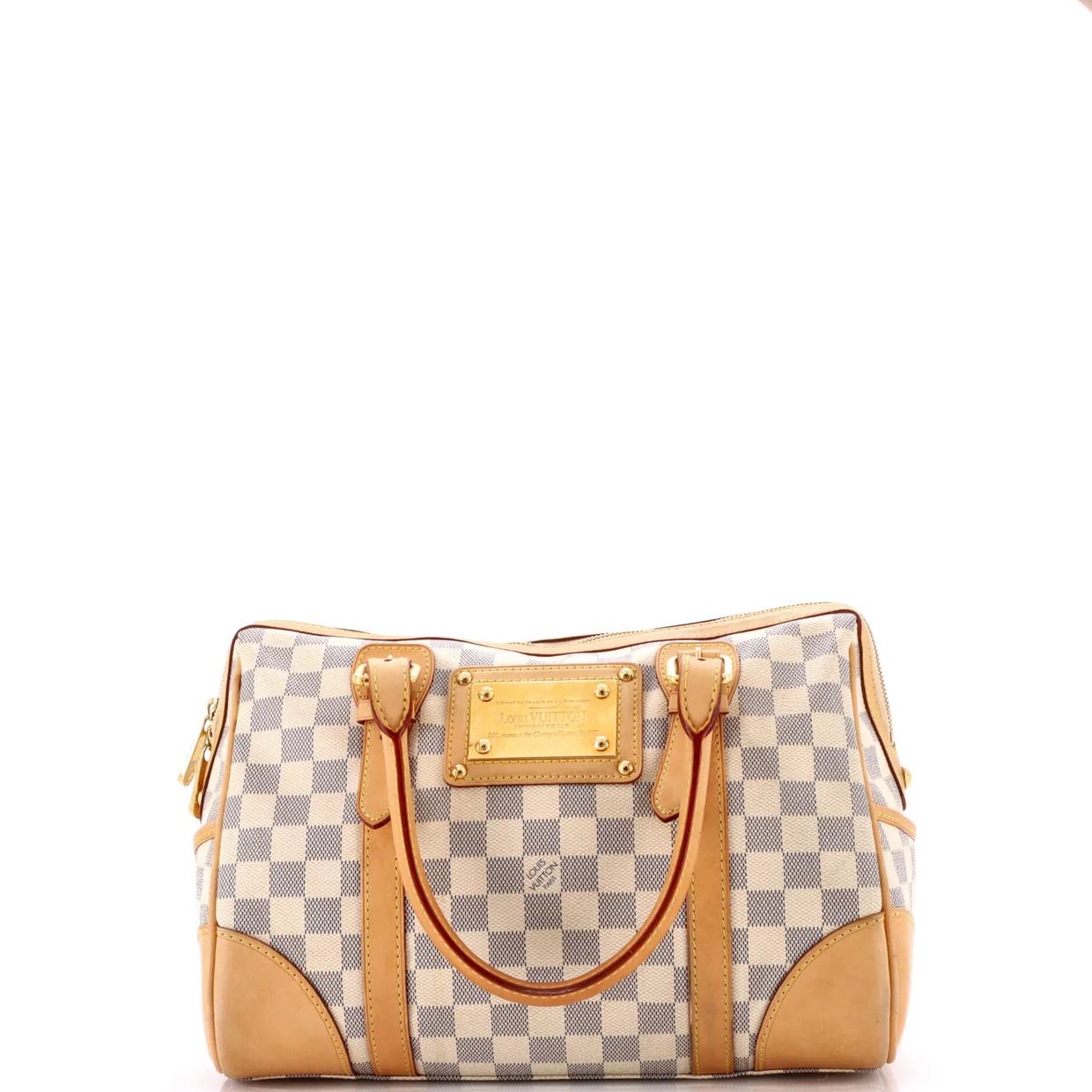 Berkeley Handbag Damier - Deep Luxury