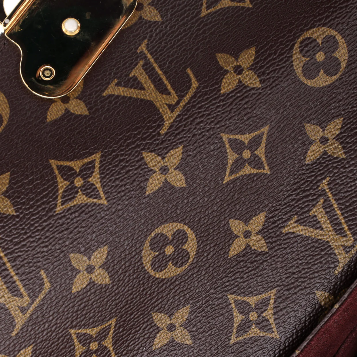 Saint Placide Handbag Monogram Canvas and Leather - Deep Luxury