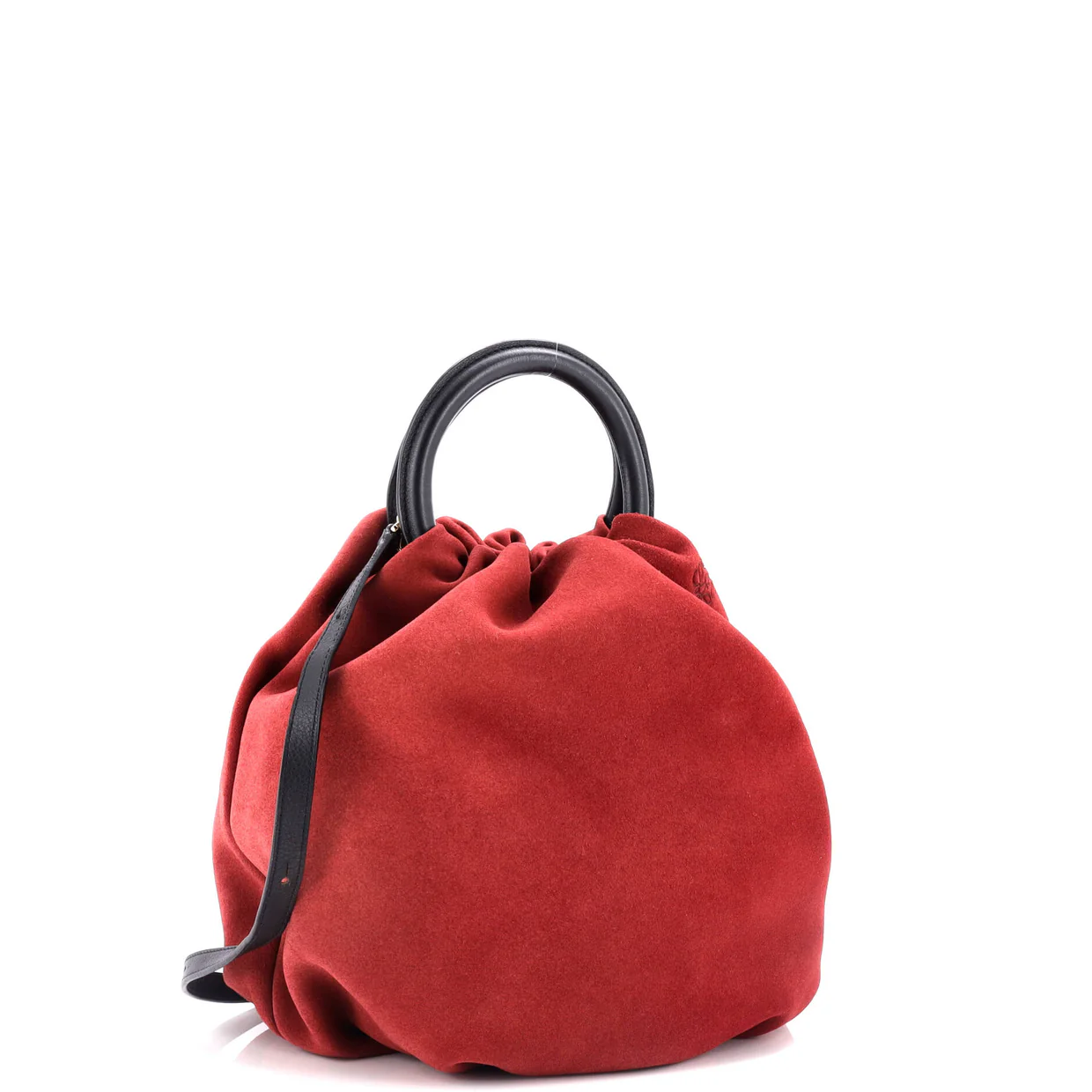 Bounce Bag Suede and Leather Small - Deep Luxury