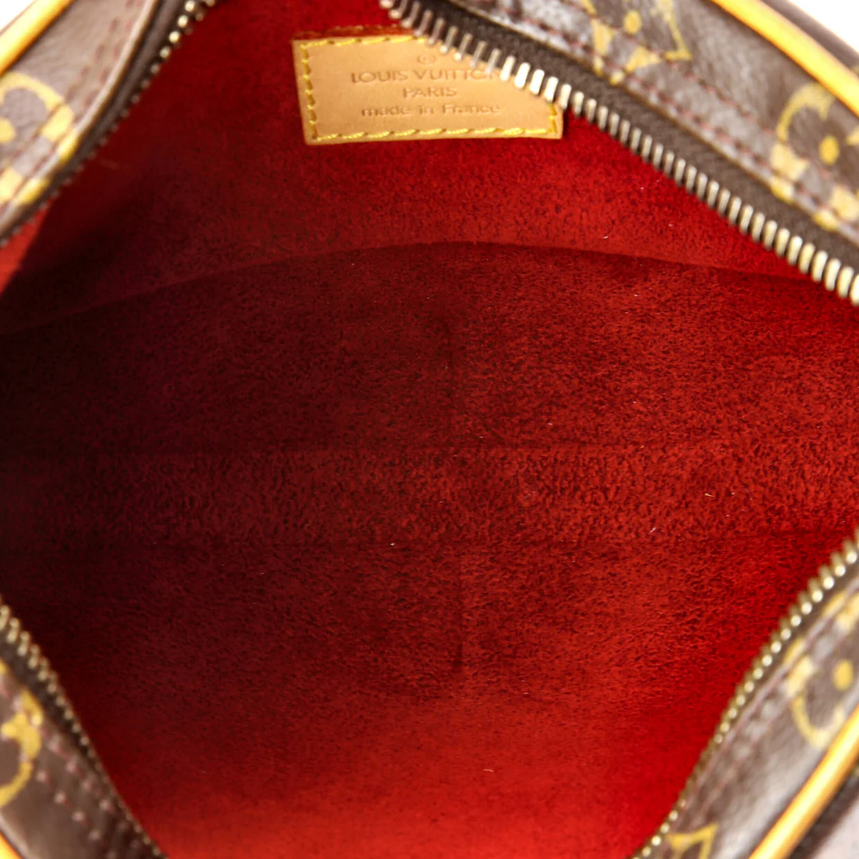 Croissant Handbag Monogram Canvas PM - Deep Luxury