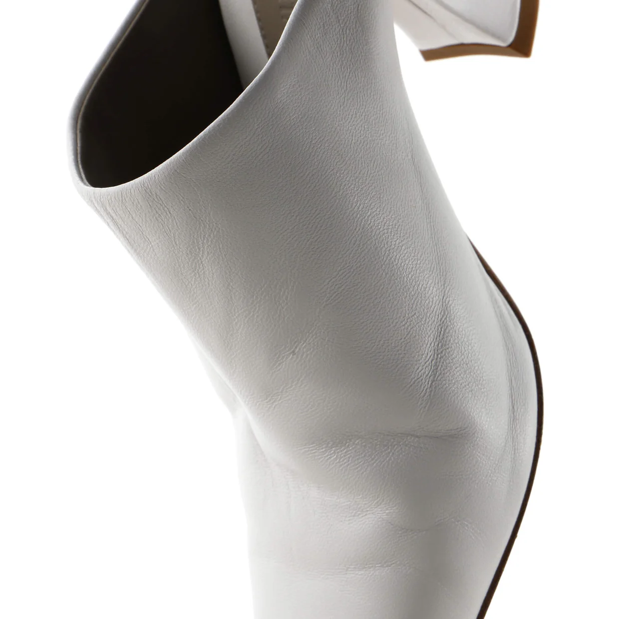 Women's Almond Mules Leather - Deep Luxury