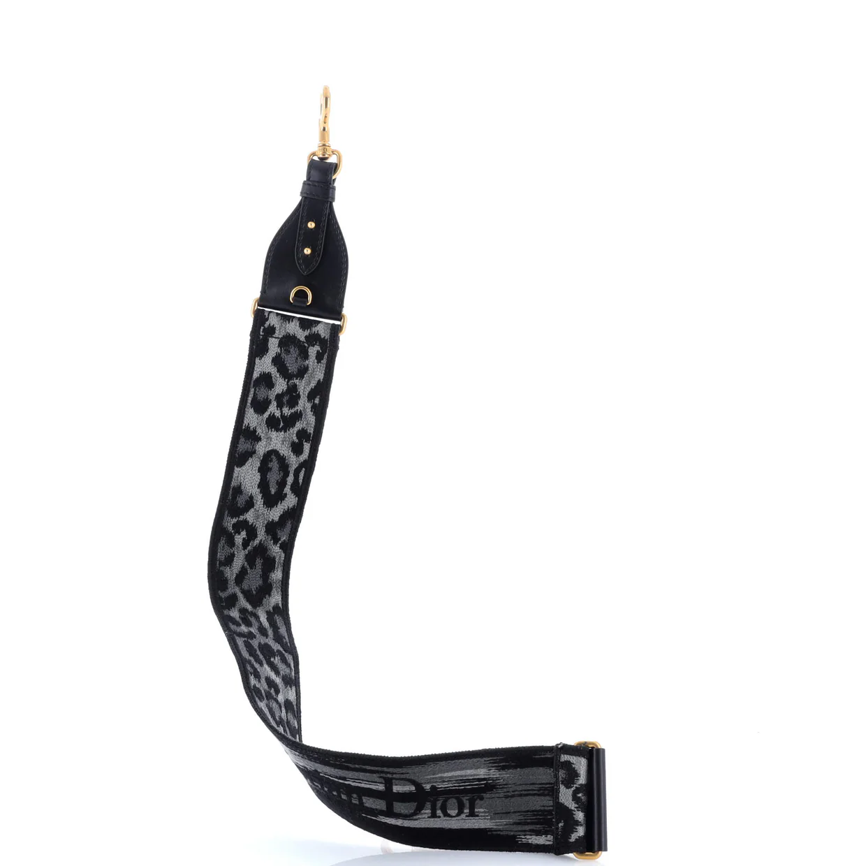 Logo Shoulder Strap Embroidered Canvas - Deep Luxury