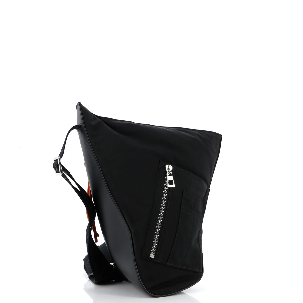 Anton Sling Bag Nylon and Leather Small - Deep Luxury
