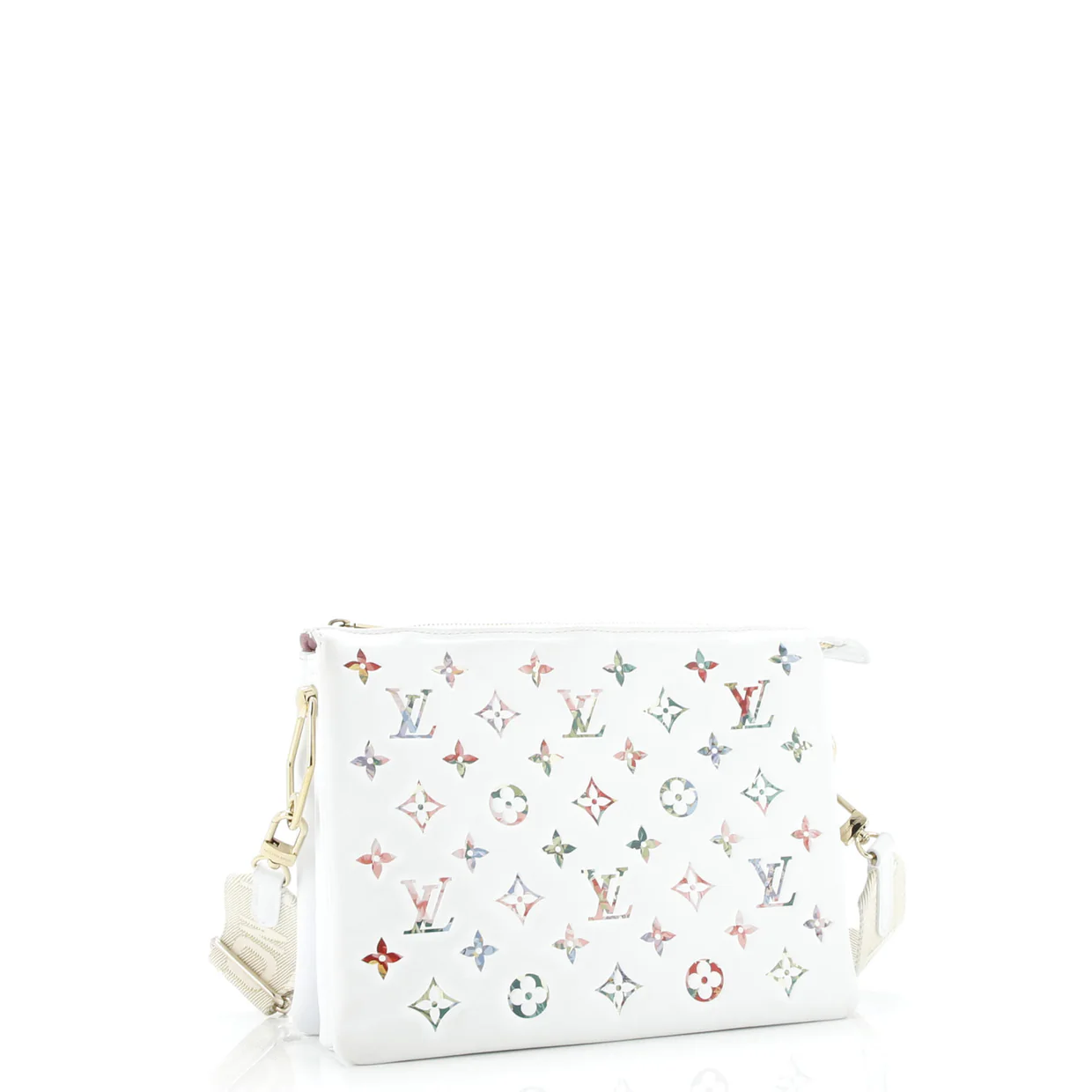 Coussin Bag Monogram Flower Embossed Lambskin PM - Deep Luxury