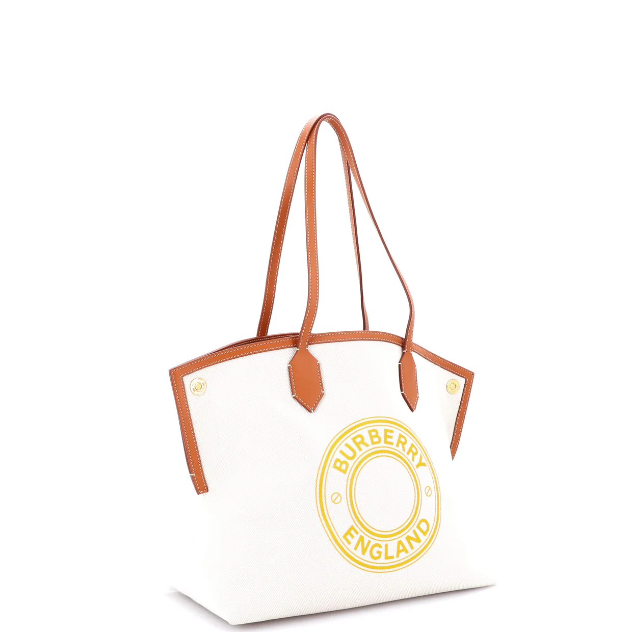 Logo Society Tote Printed Canvas Medium - Deep Luxury