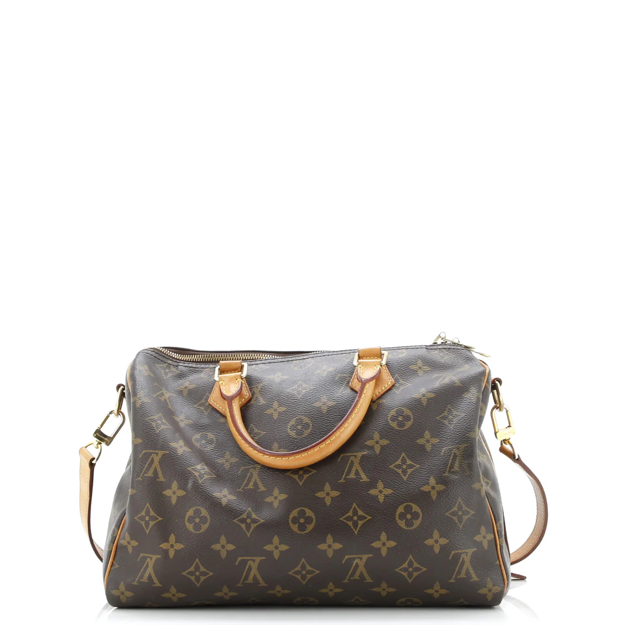 Speedy Bandouliere Bag Monogram Canvas 30 - Deep Luxury
