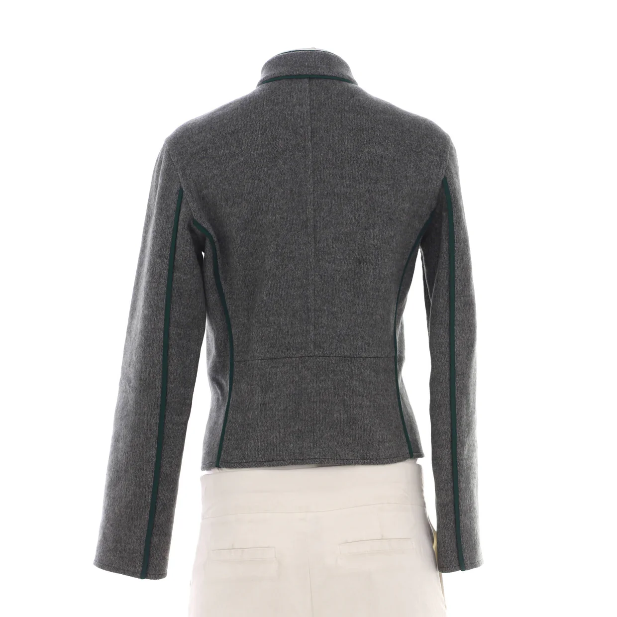 Women's Side Zip Jacket Cashmere Blend - Deep Luxury