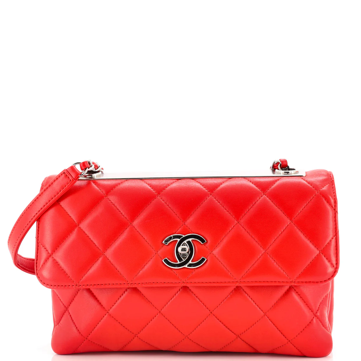 Trendy CC Flap Bag Quilted Lambskin Medium - Deep Luxury