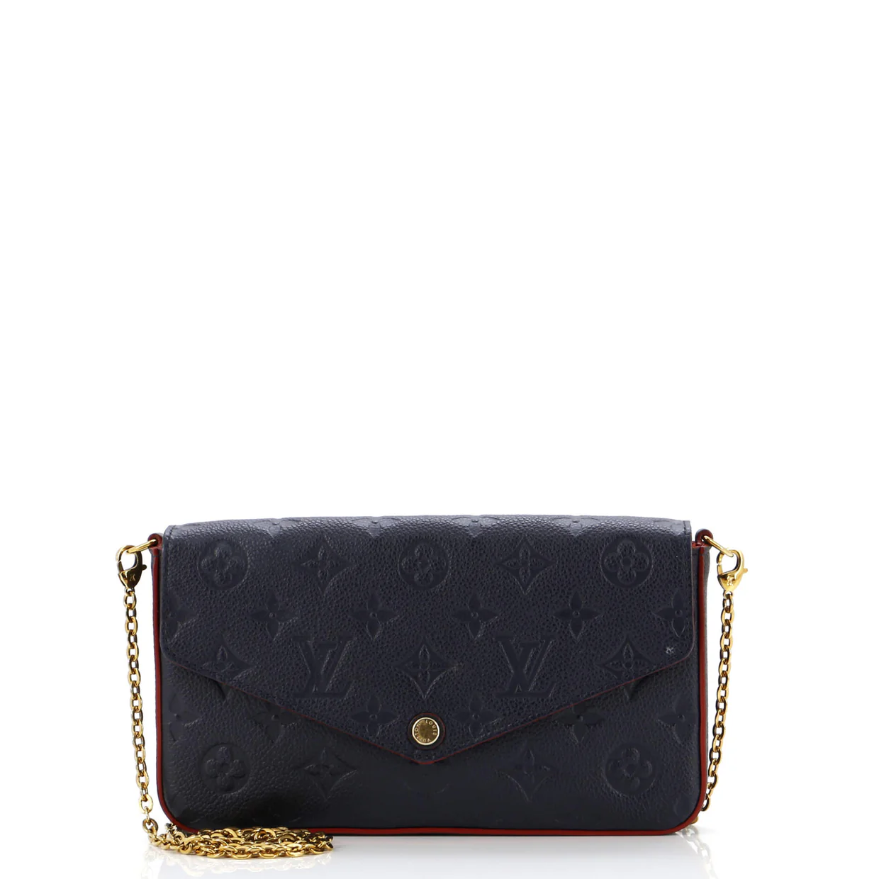 Felicie Pochette Monogram Empreinte Leather - Deep Luxury