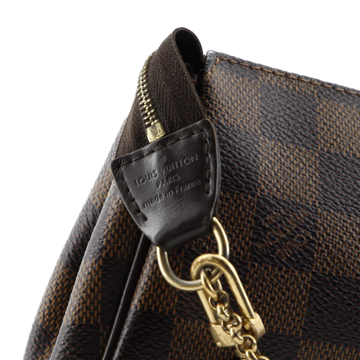 Eva Handbag Damier - Deep Luxury