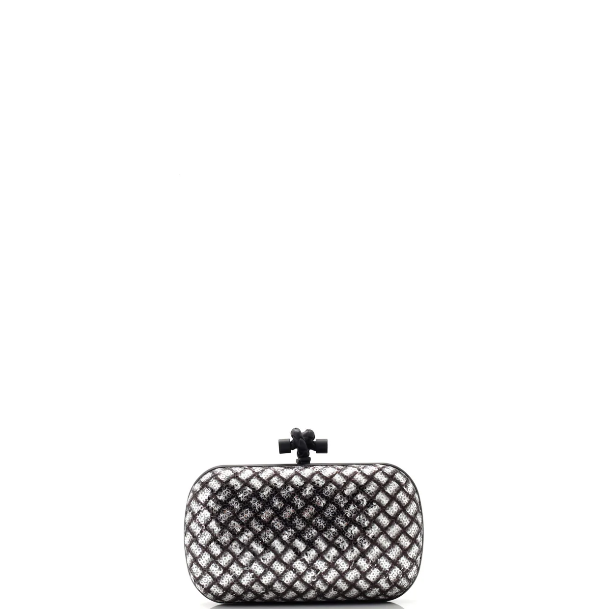 Box Knot Clutch Sequins Small - Deep Luxury