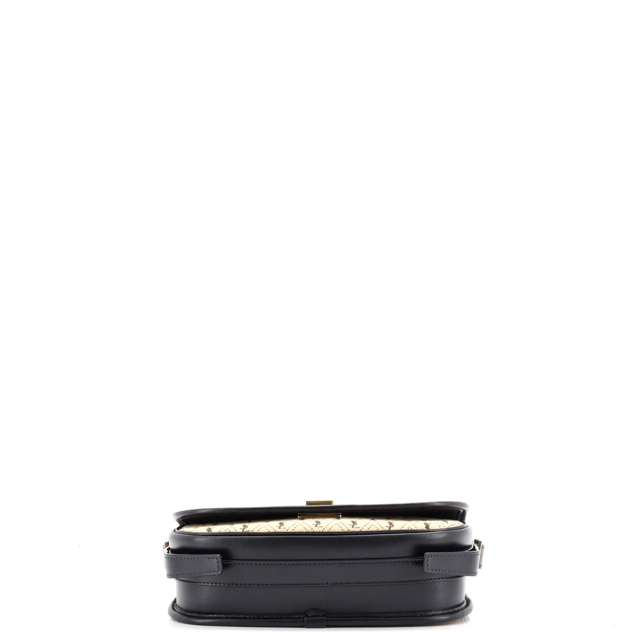 Flap Satchel Monogram All Over Canvas and Leather Medium - Deep Luxury