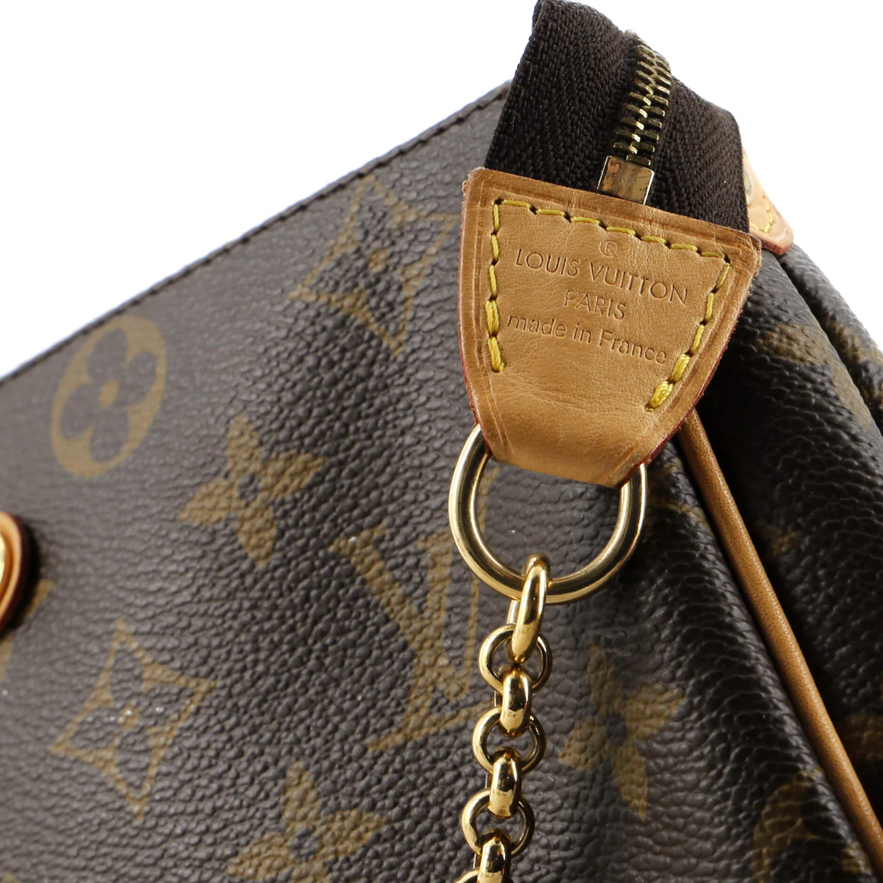 Eva Handbag Monogram Canvas - Deep Luxury