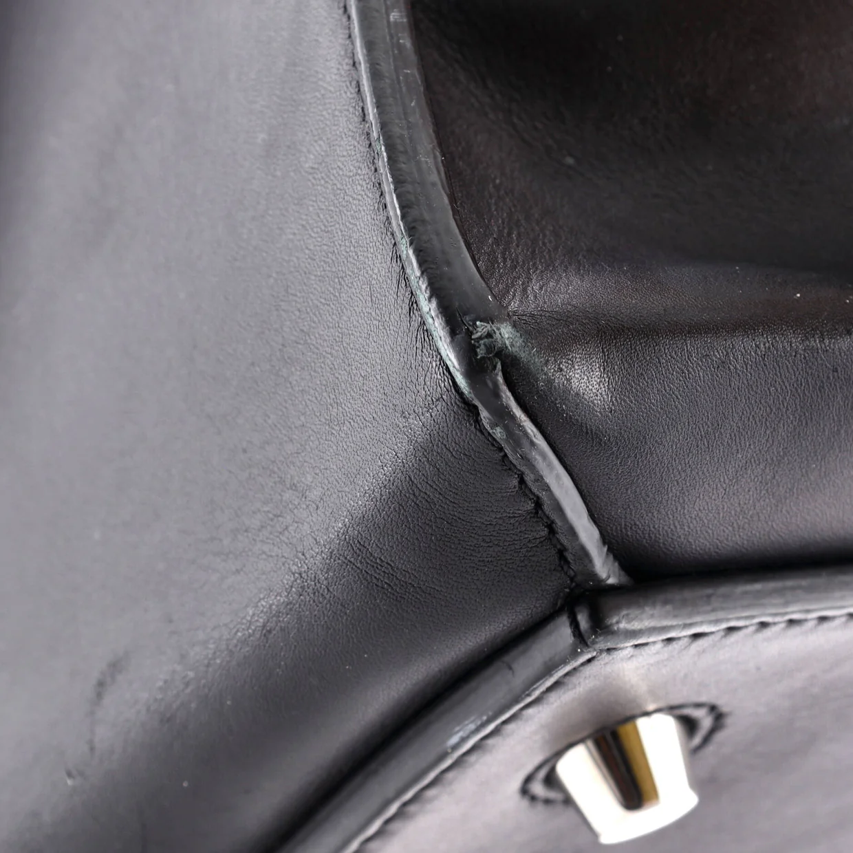 Edge Bag Python and Leather Medium - Deep Luxury