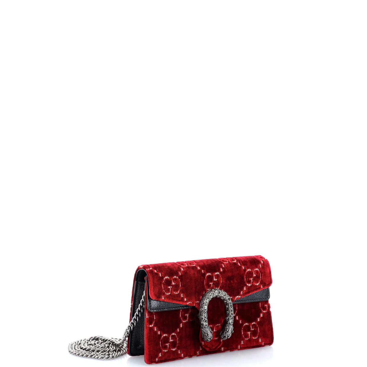 Dionysus Bag GG Velvet Super Mini - Deep Luxury