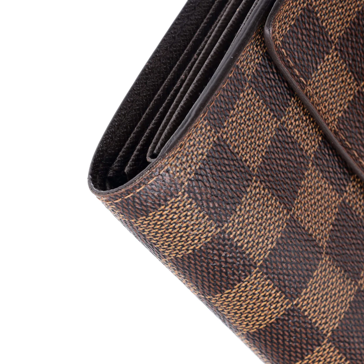Alexandra Wallet Damier - Deep Luxury