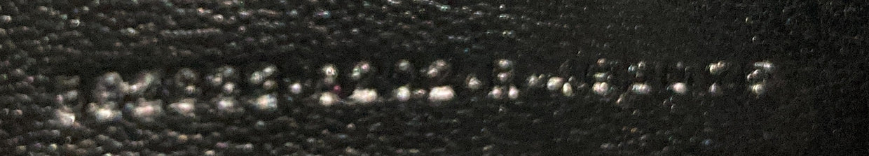 Hourglass Top Handle Bag Crocodile Embossed Leather XS - Deep Luxury