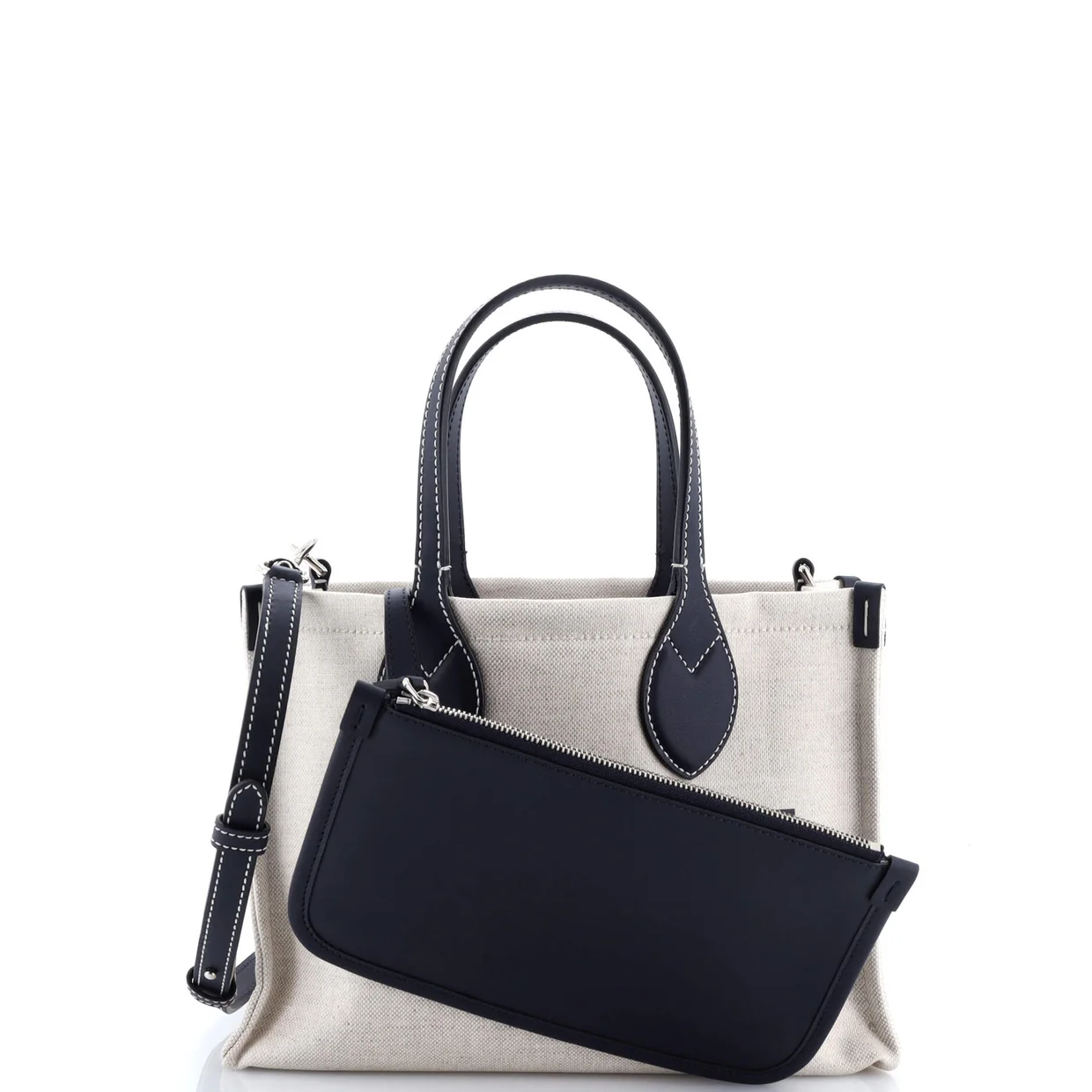 Logo Shopper Tote Printed Canvas Small - Deep Luxury