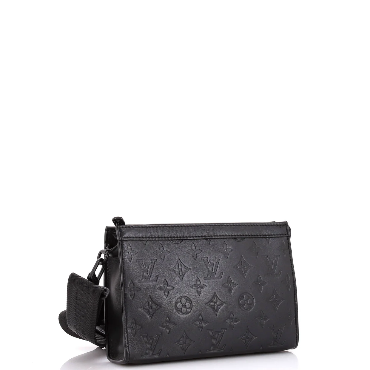 Gaston Wearable Wallet Monogram Shadow Leather - Deep Luxury