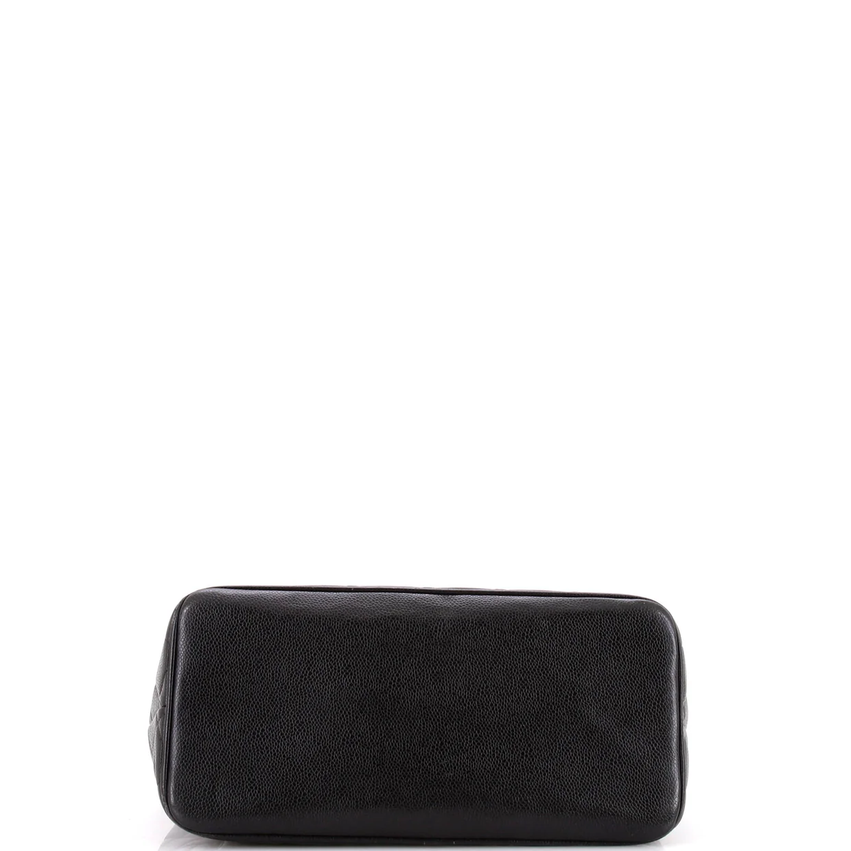 Medallion Tote Quilted Caviar - Deep Luxury