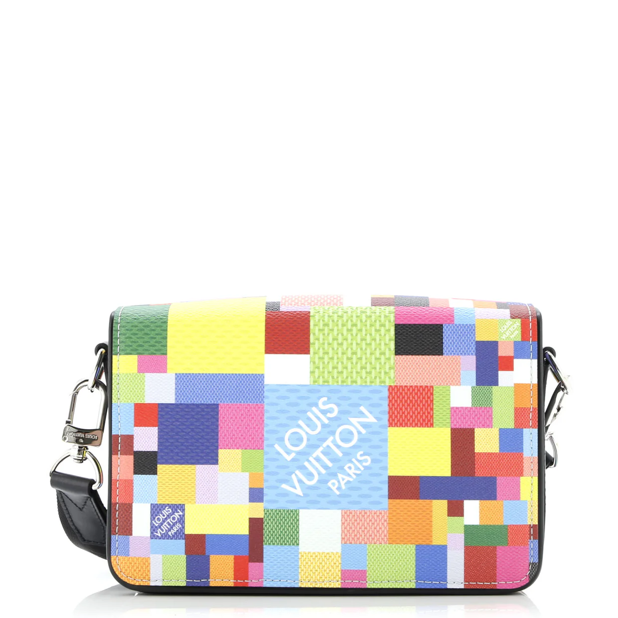 Studio Messenger Bag Limited Edition Multicolor Damier Graphite 3D - Deep Luxury