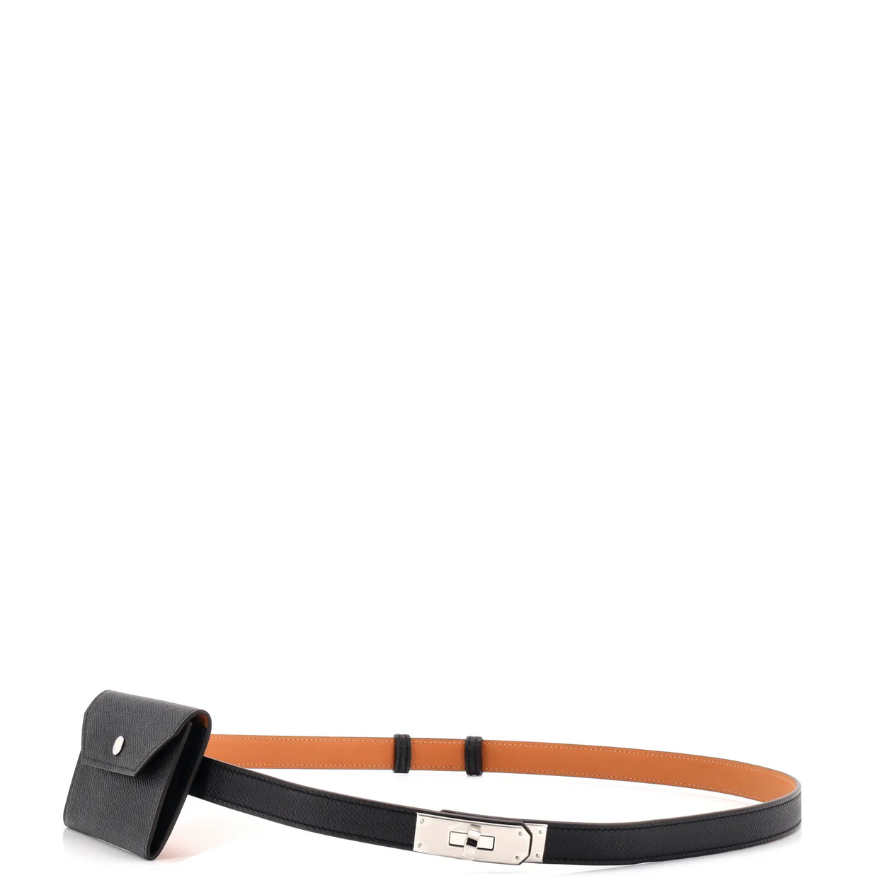 Kelly Pocket Belt Leather Thin - Deep Luxury