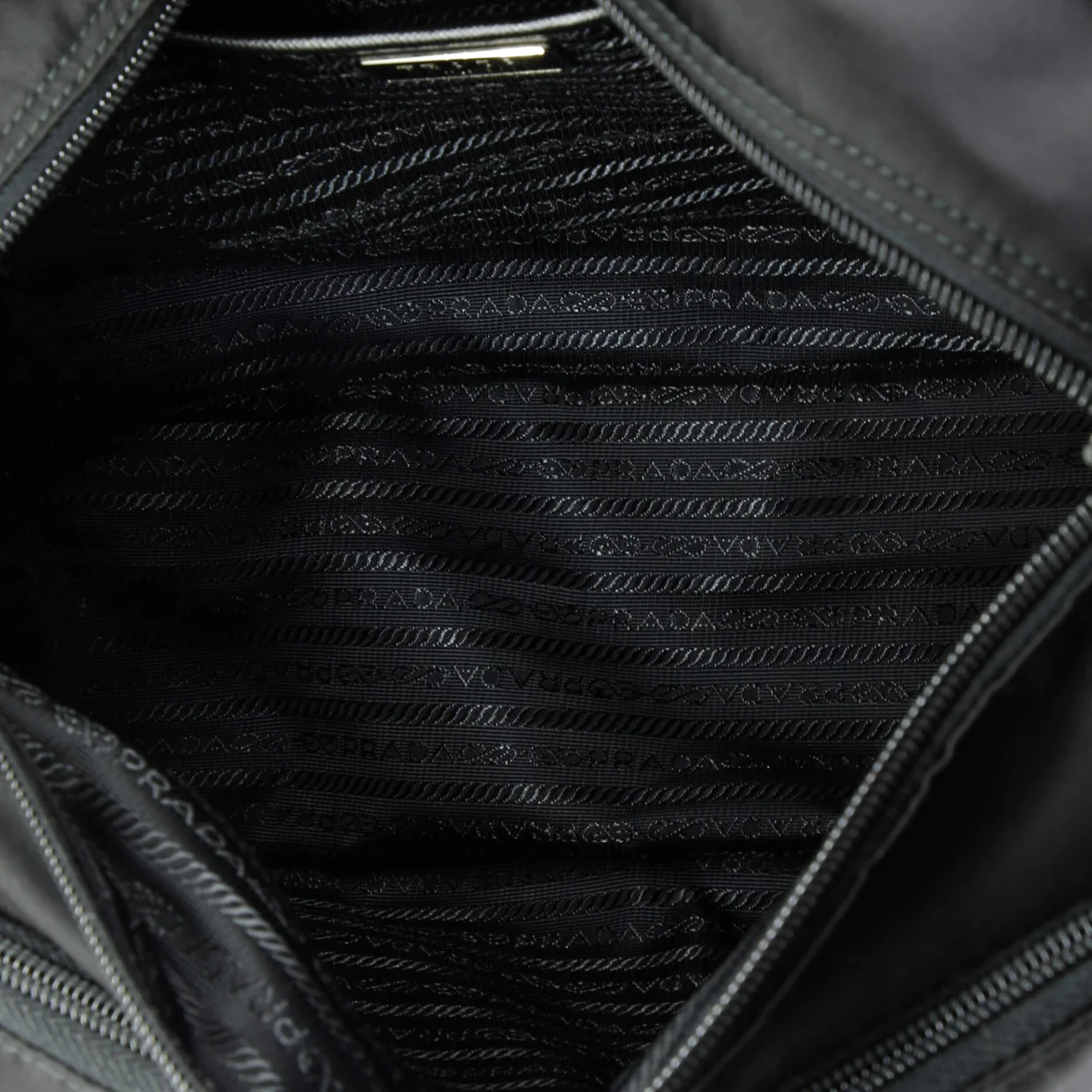 Double Buckle Flap Messenger Bag Tessuto Large - Deep Luxury