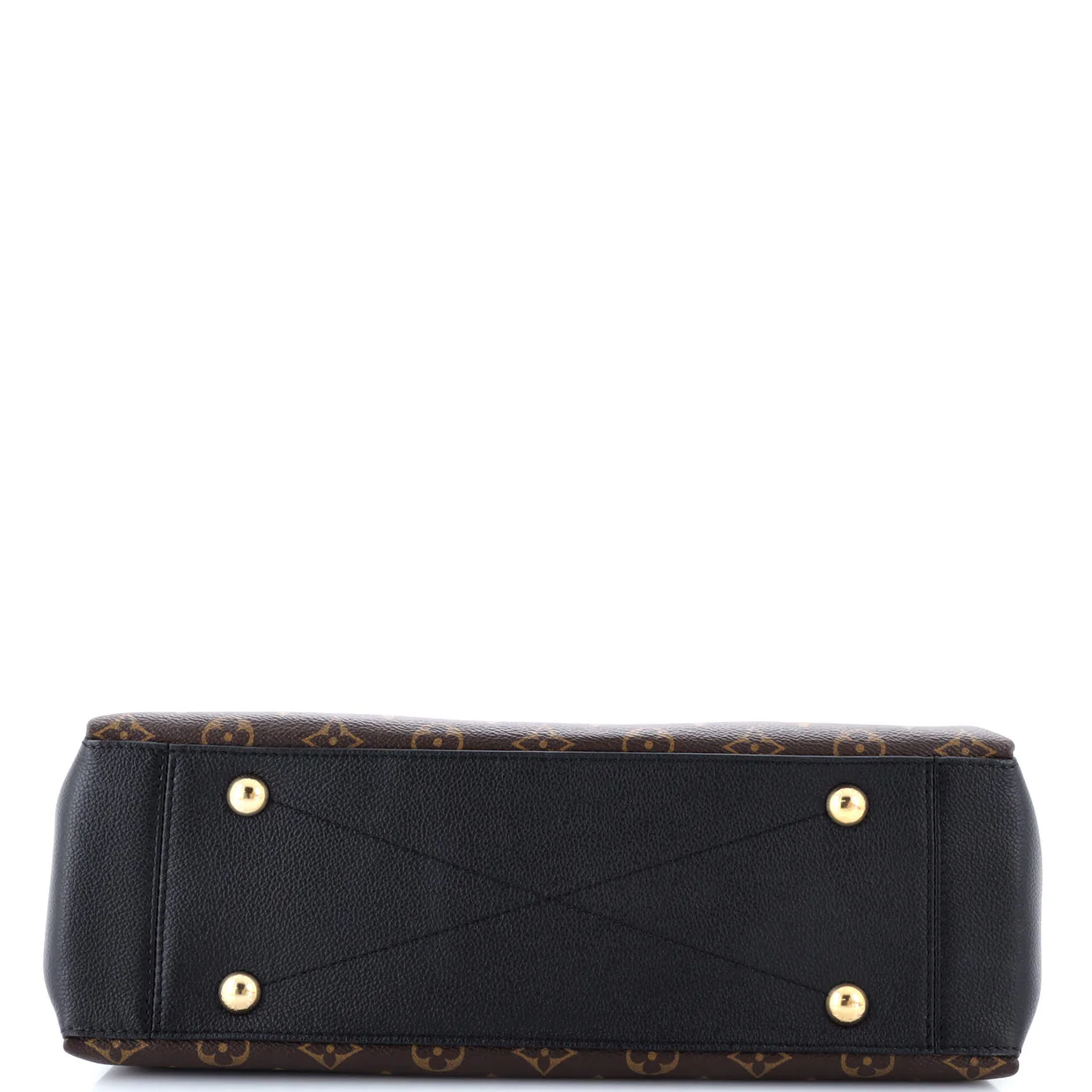 Surene Handbag Monogram Canvas with Leather MM - Deep Luxury