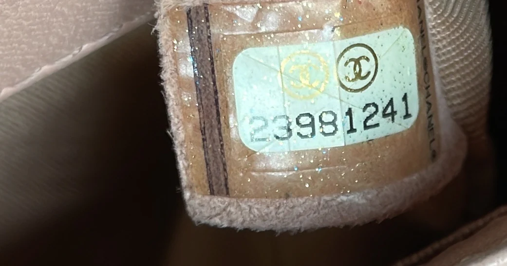 CC Stud Double Flap Bag Quilted Tweed with Leather Small - Deep Luxury