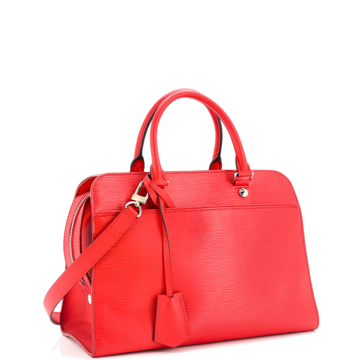 Vaneau Handbag Epi Leather MM - Deep Luxury