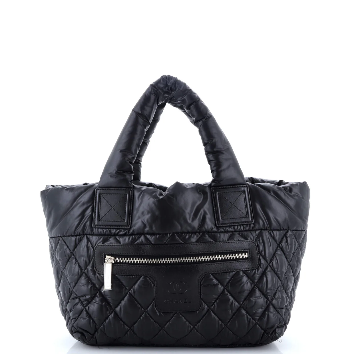 Coco Cocoon Reversible Tote Quilted Nylon Small - Deep Luxury