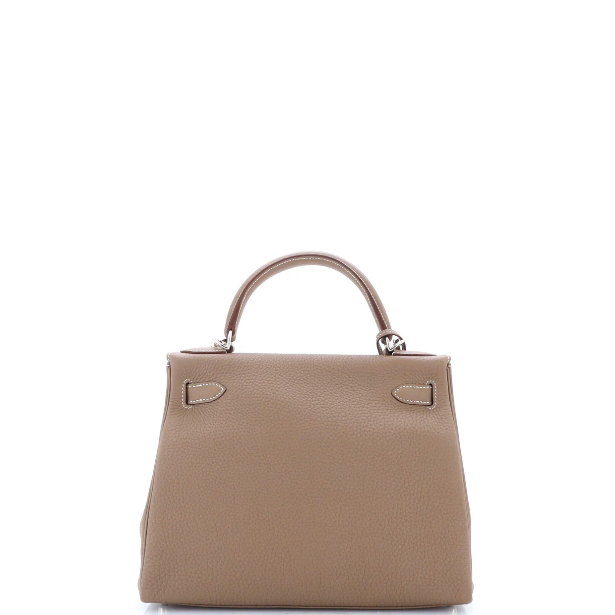 Kelly Handbag Grey Togo with Palladium Hardware 28 - Deep Luxury