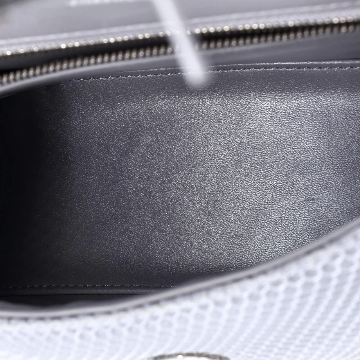 SneakerHead Top Handle Bag Mesh and Faux Leather Small - Deep Luxury