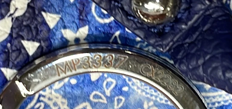 Mini Keepall Bag Charm And Key Holder Limited Edition Monogram Bandana Leather - Deep Luxury