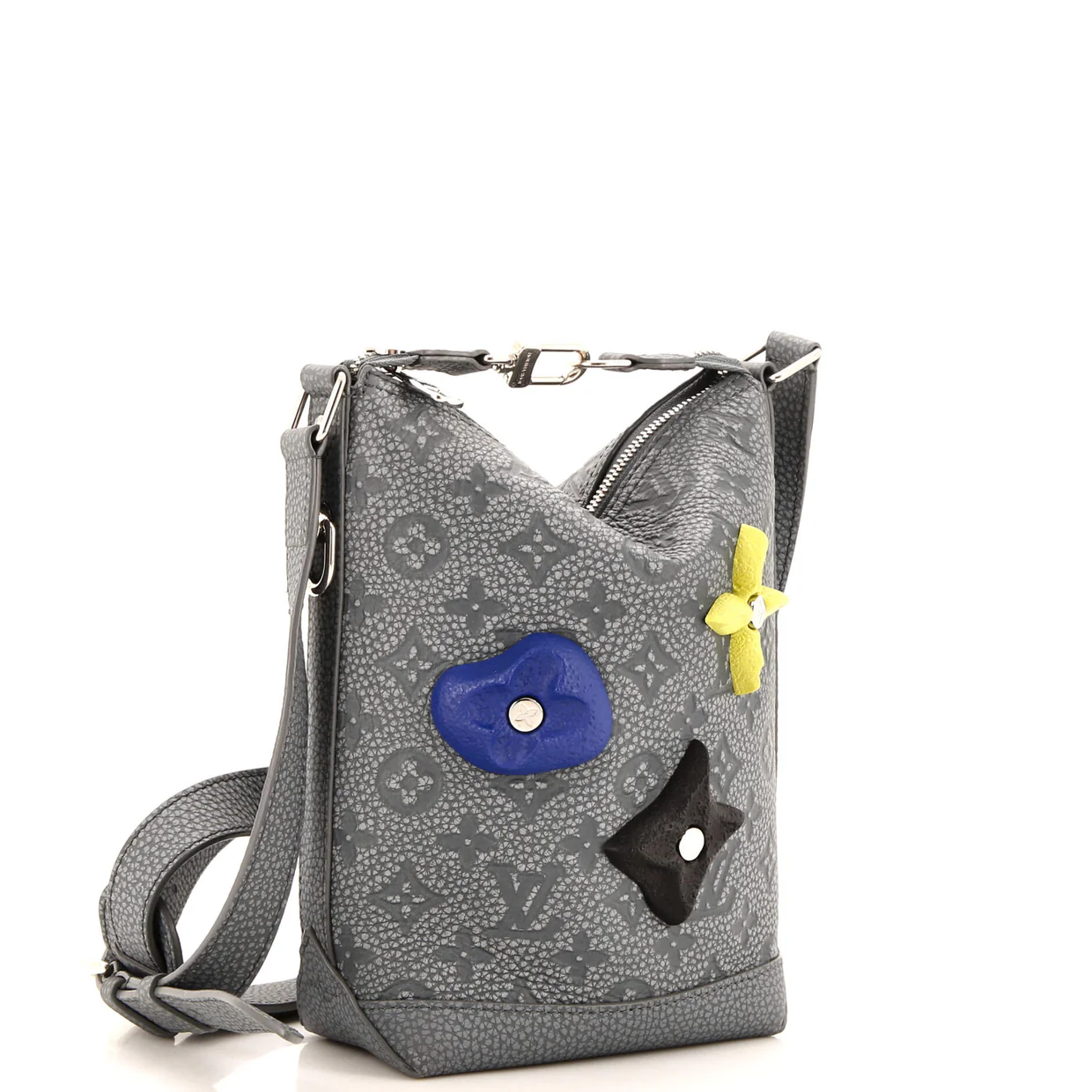 Climbing Cruiser Hobo Limited Edition Monogram Taurillon Leather with Acrylic - Deep Luxury