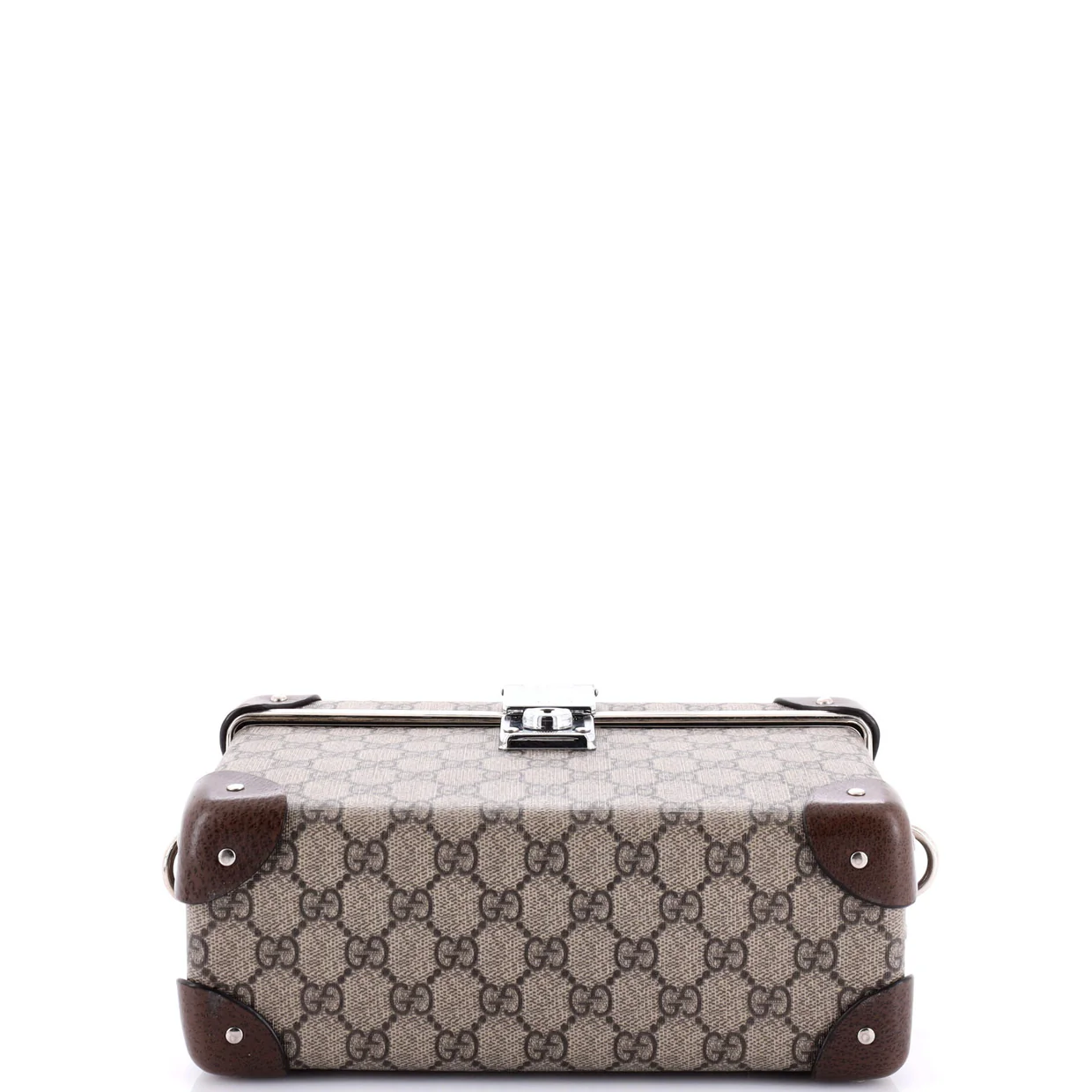 Bamboo Globe-Trotter Vanity Case GG Coated Canvas - Deep Luxury