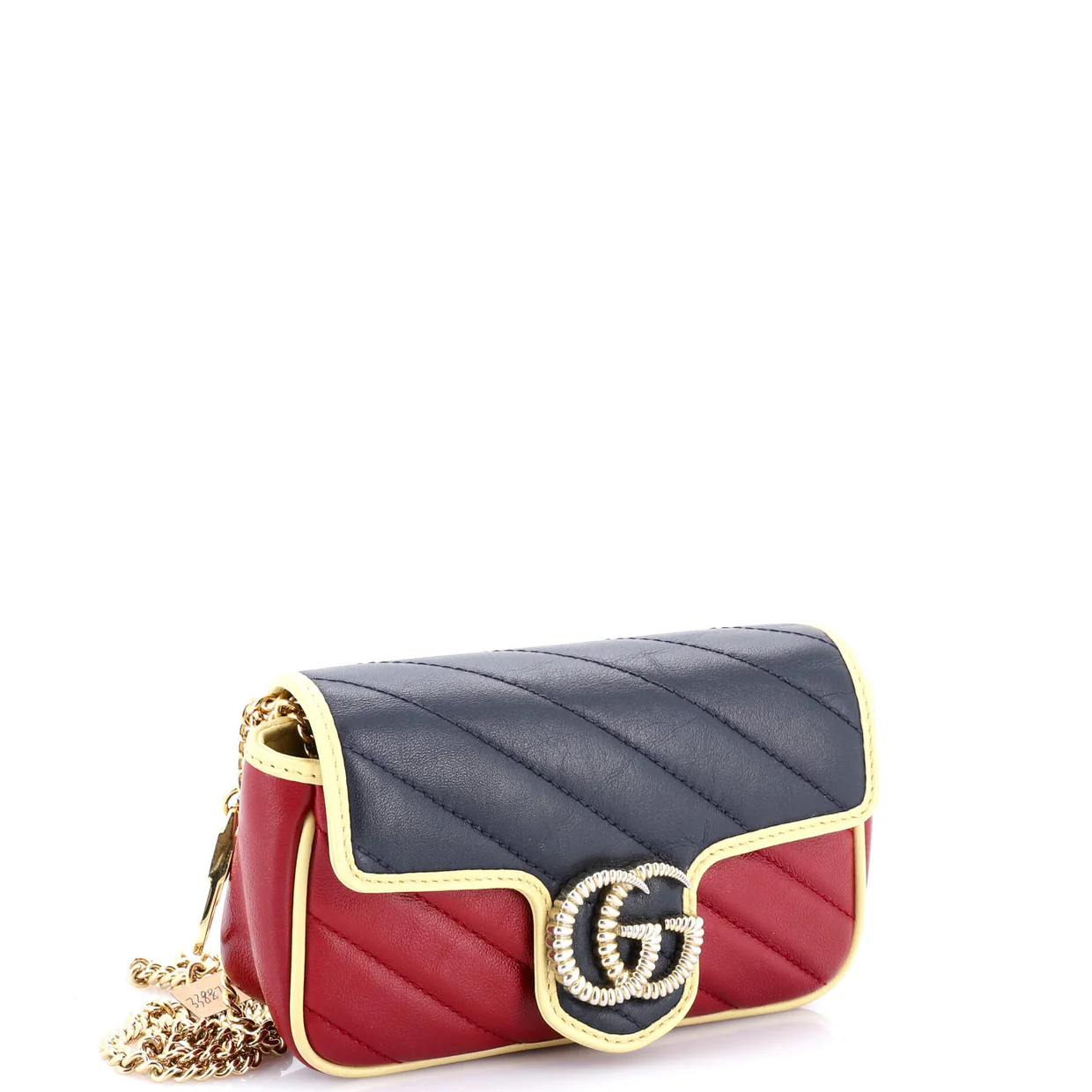 GG Marmont Flap Bag Diagonal Quilted Leather Super Mini - Deep Luxury