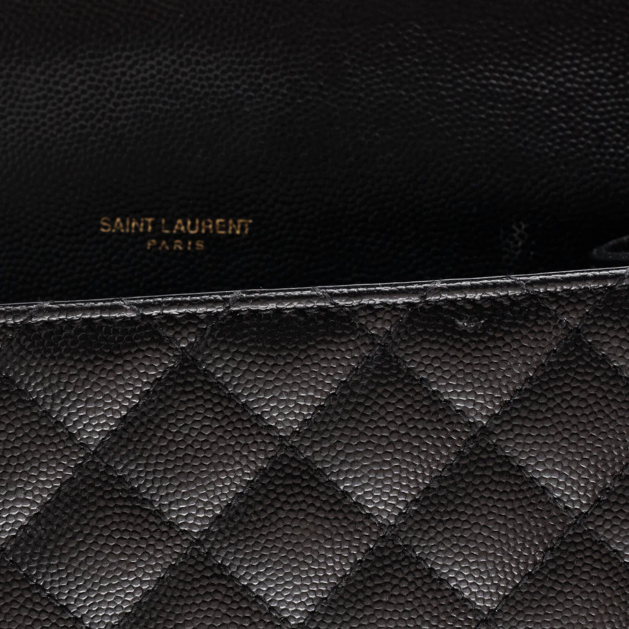 Classic Monogram Envelope Satchel Mixed Matelasse Leather Medium - Deep Luxury