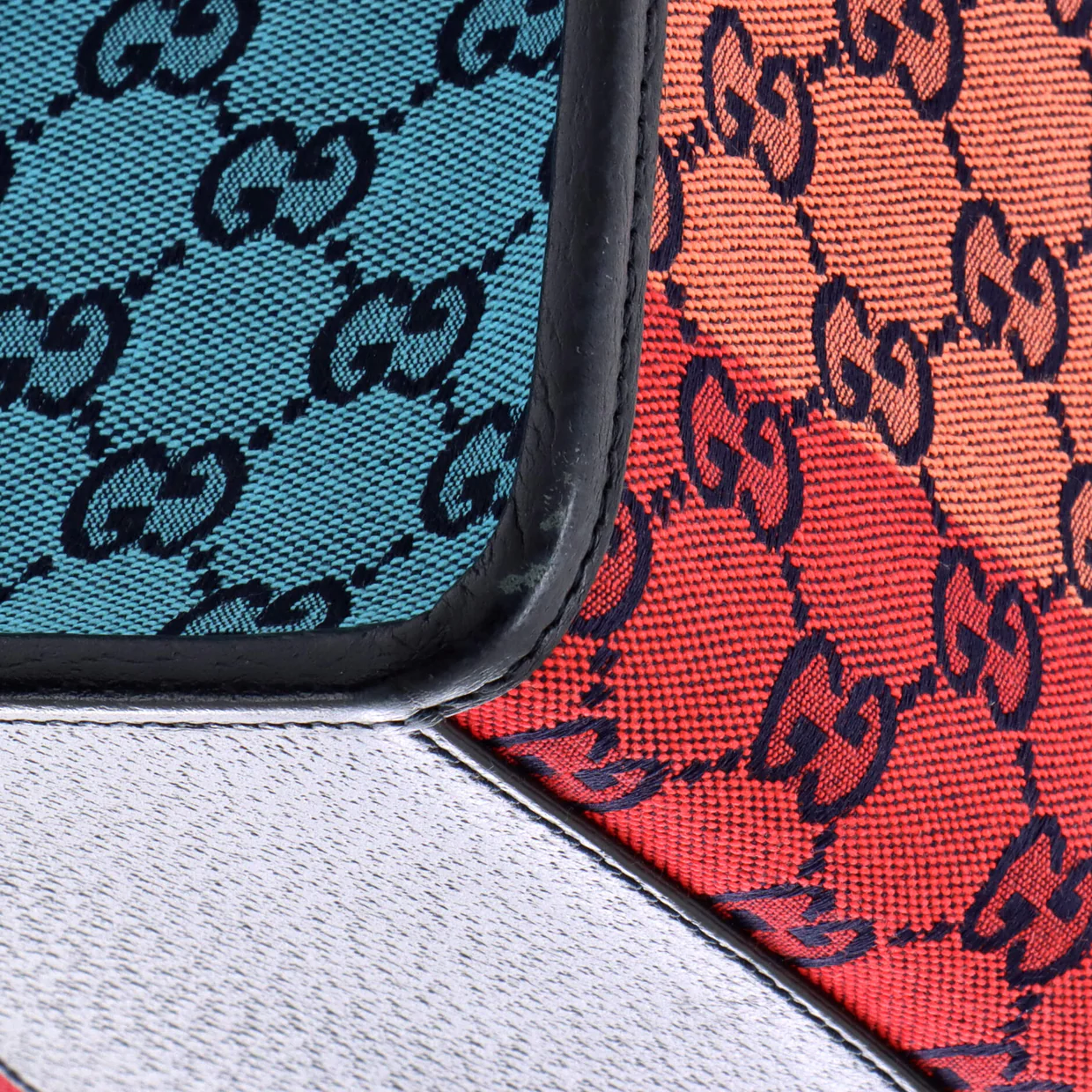 Structured Top Handle Open Tote GG Canvas Small - Deep Luxury