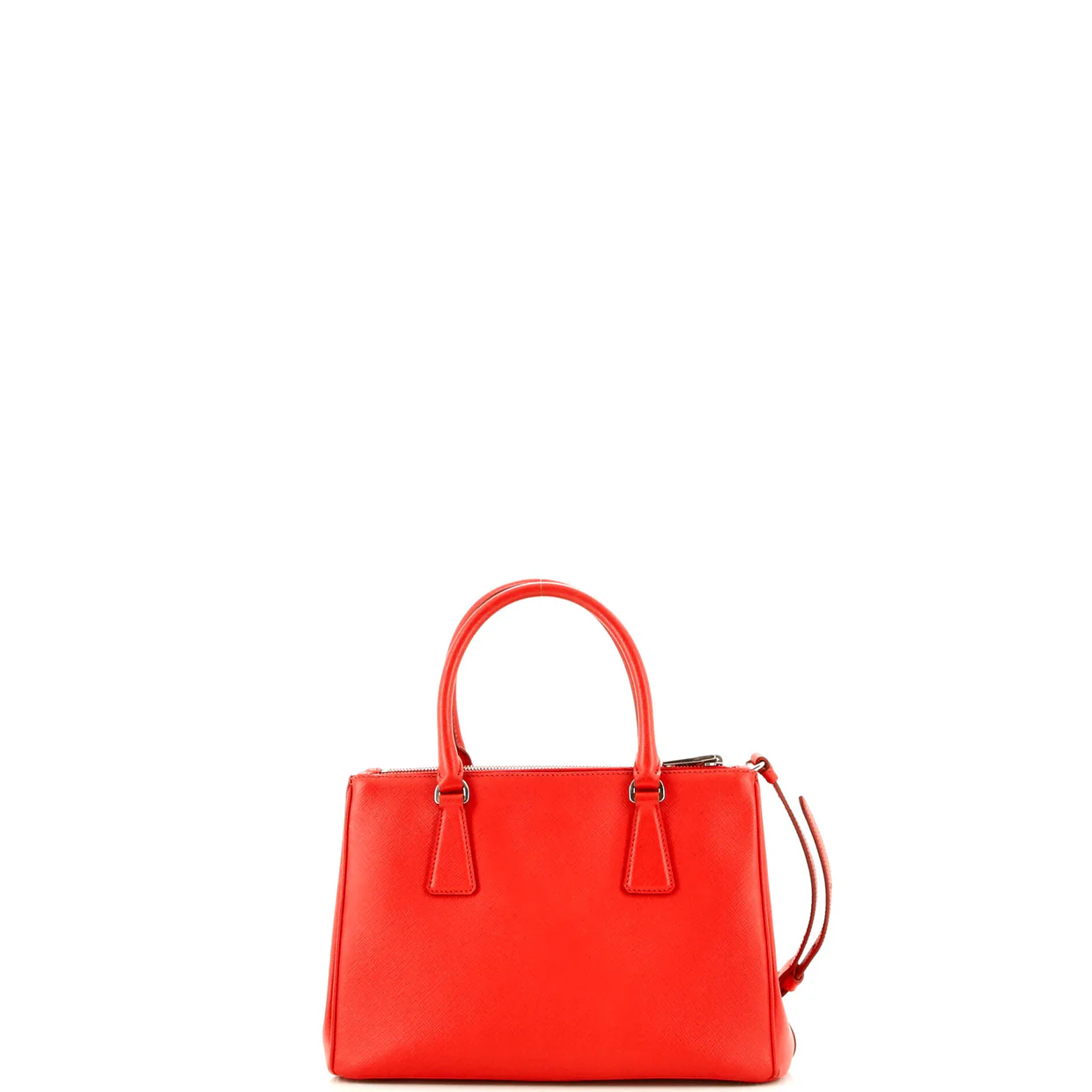 Galleria Double Zip Tote Saffiano Leather Small - Deep Luxury