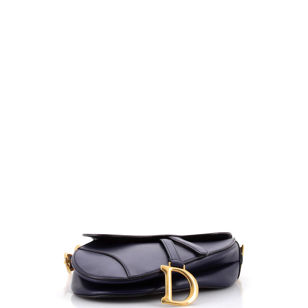 Saddle Handbag Leather Medium - Deep Luxury